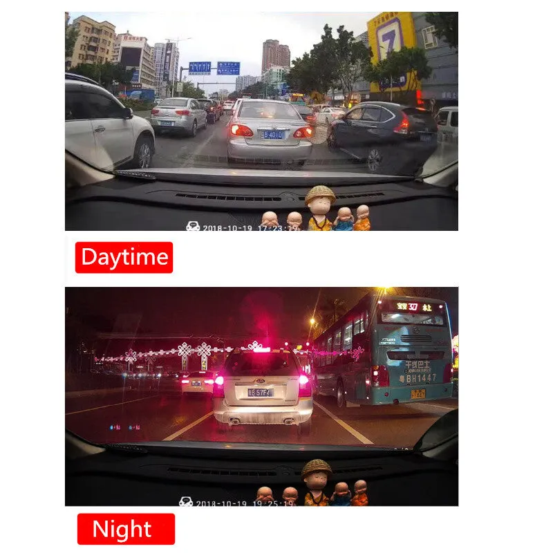 10 inch Driving Recorder Dual Camera Dashcam Full HD Touch Screen