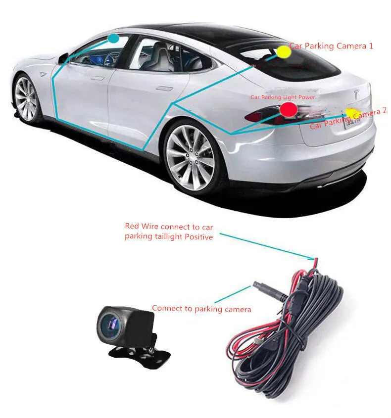 10 inch Driving Recorder Dual Camera Dashcam Full HD Touch Screen
