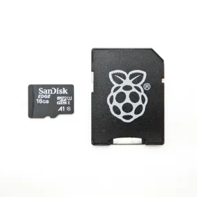 10 Pack - NOOBS Raspberry Pi Foundation SanDisk 16GB Micro SD Cards SDSDQAD-016G