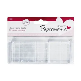 1.75 x 3 & 1.75 x 1.75 Clear Stamp Blocks (2pk) (PMA 9031000)