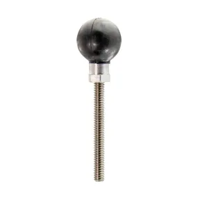 25mm (1 inch) Ball Adapter with 1/4"-20 Female Threaded Hole and Hex Post