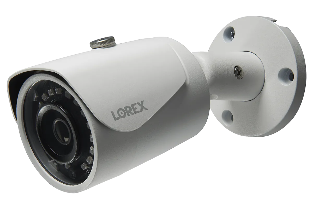 2K IP Security Camera System with 16 Channel NVR and 16 Outdoor 2K 5MP IP Cameras, Color Night Vision