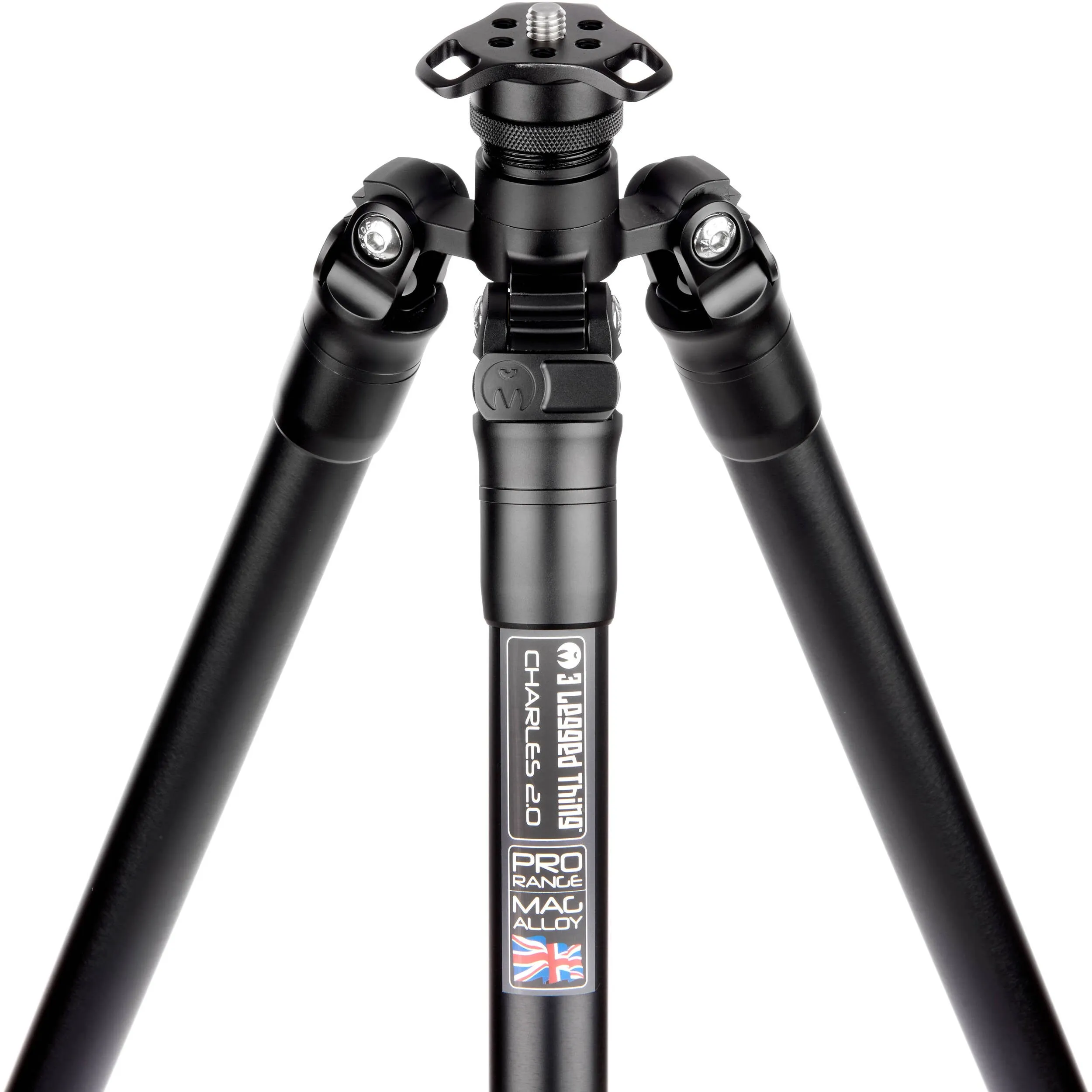 3 Legged Thing Charles 2.0 Darkness Magnesium Alloy Tripod (Matte Black)