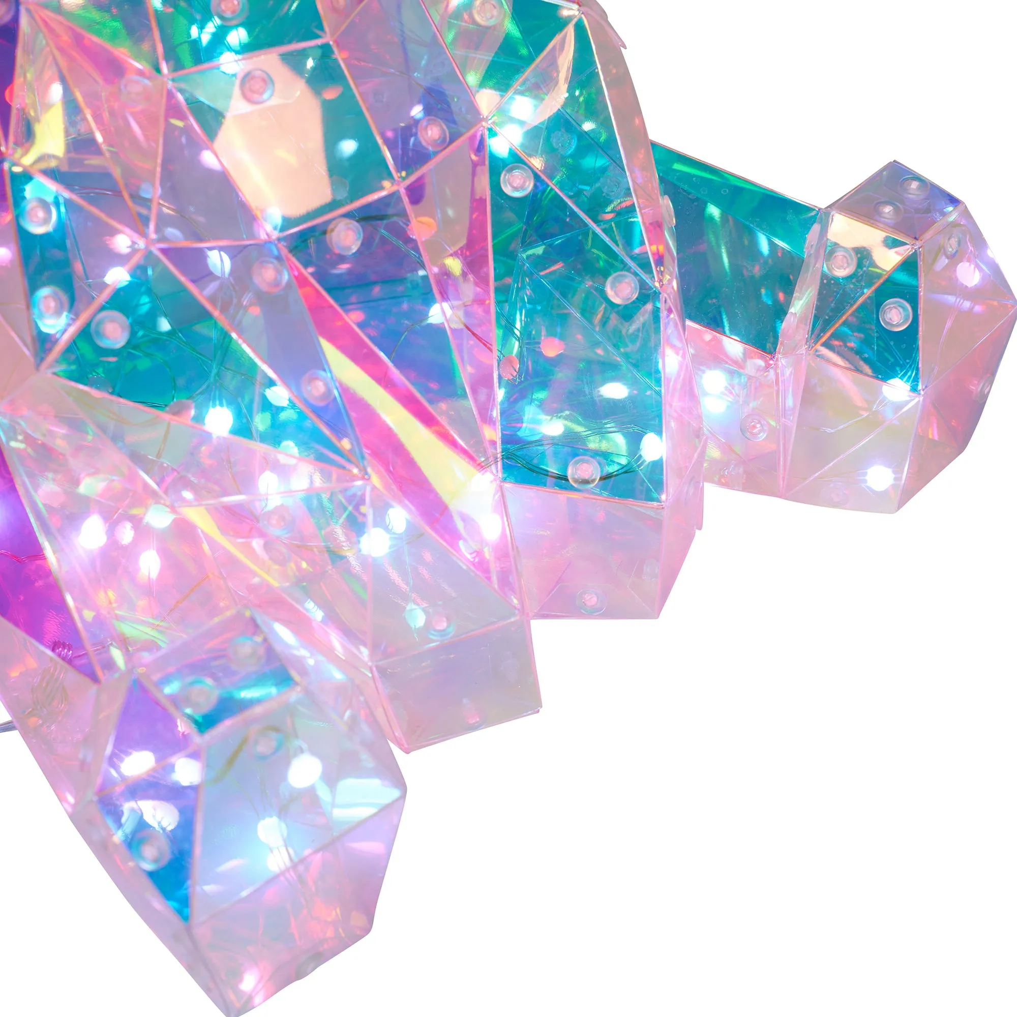 37300-B - Majestic PET Elephant LED Lights: Radiant RGB Glow with USB Power
