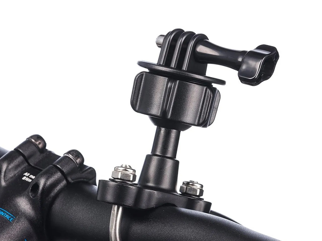 Action camera adapters to fit 1" 25mm ball mount attachments
