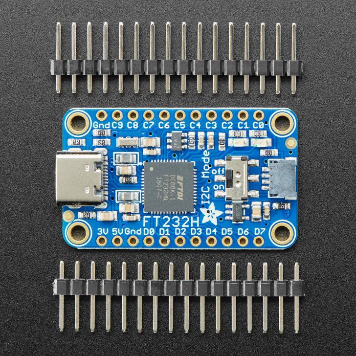 Adafruit FT232H Breakout - General Purpose USB to GPIO, SPI, I2C - USB C