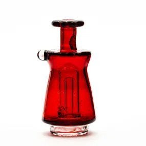 AJ Surf City Full Worked Glass Top Red