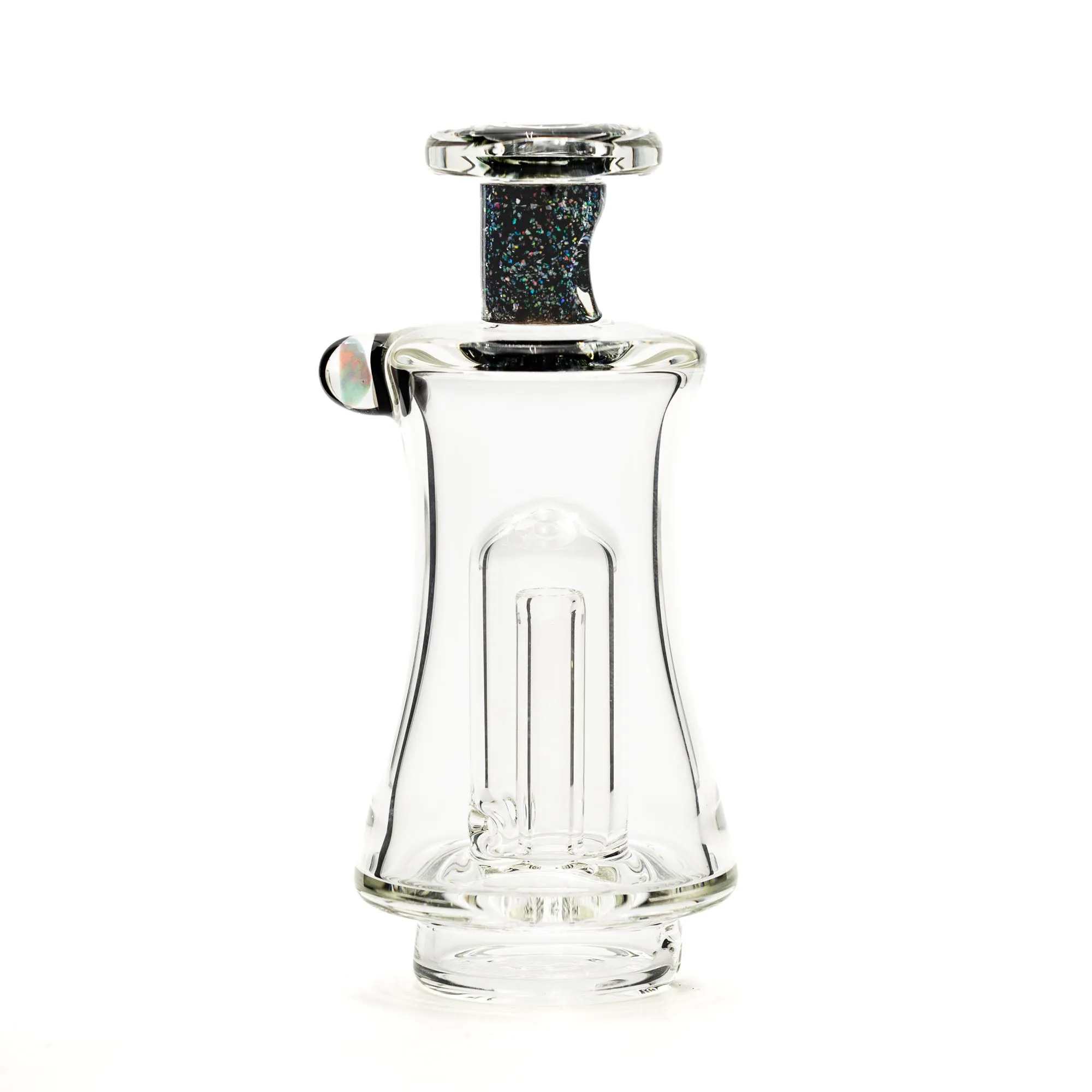 AJ Surf City Worked Neck Glass Top Crushed Opal
