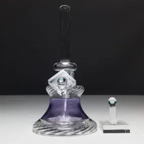 Andy Roth - Vintage Executive Tube - Purple Lollipop & Clear