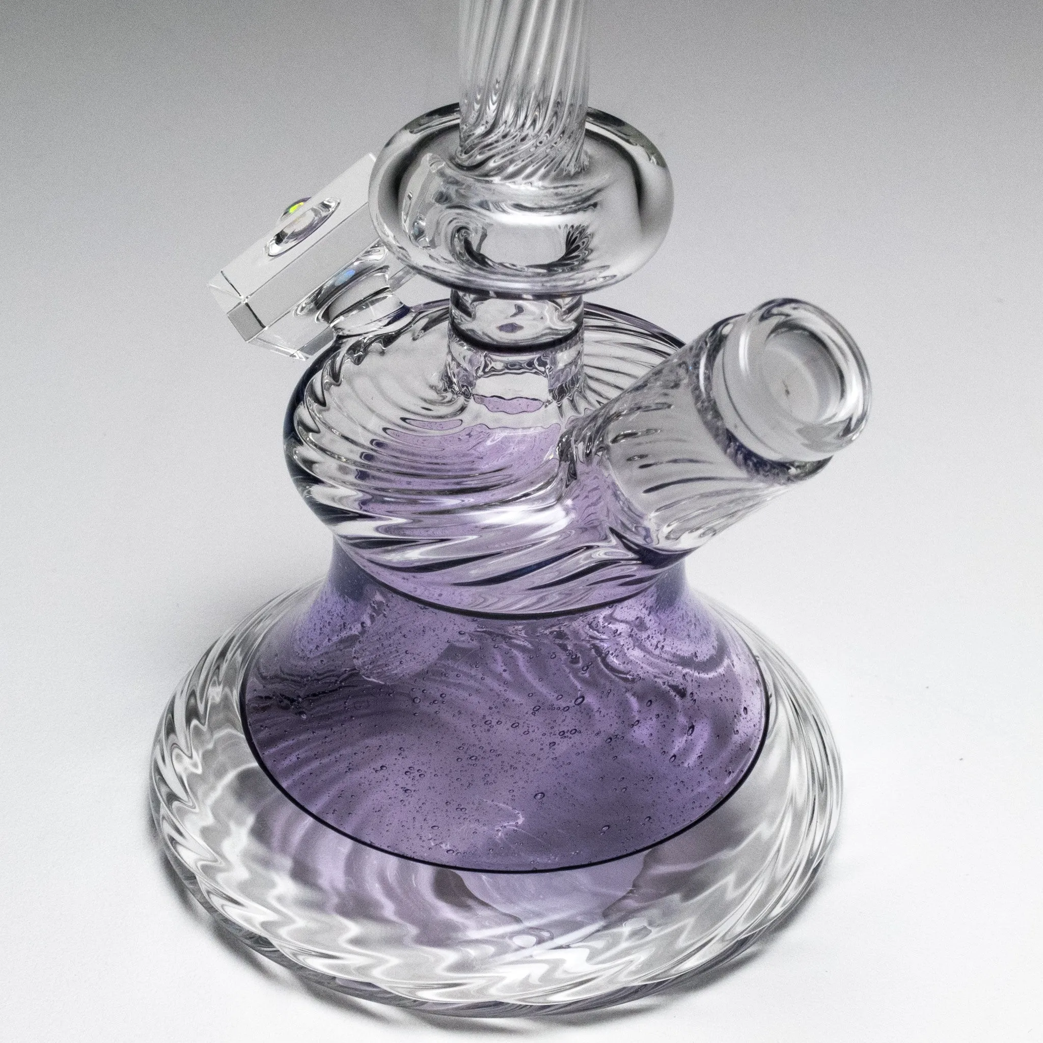 Andy Roth - Vintage Executive Tube - Purple Lollipop & Clear