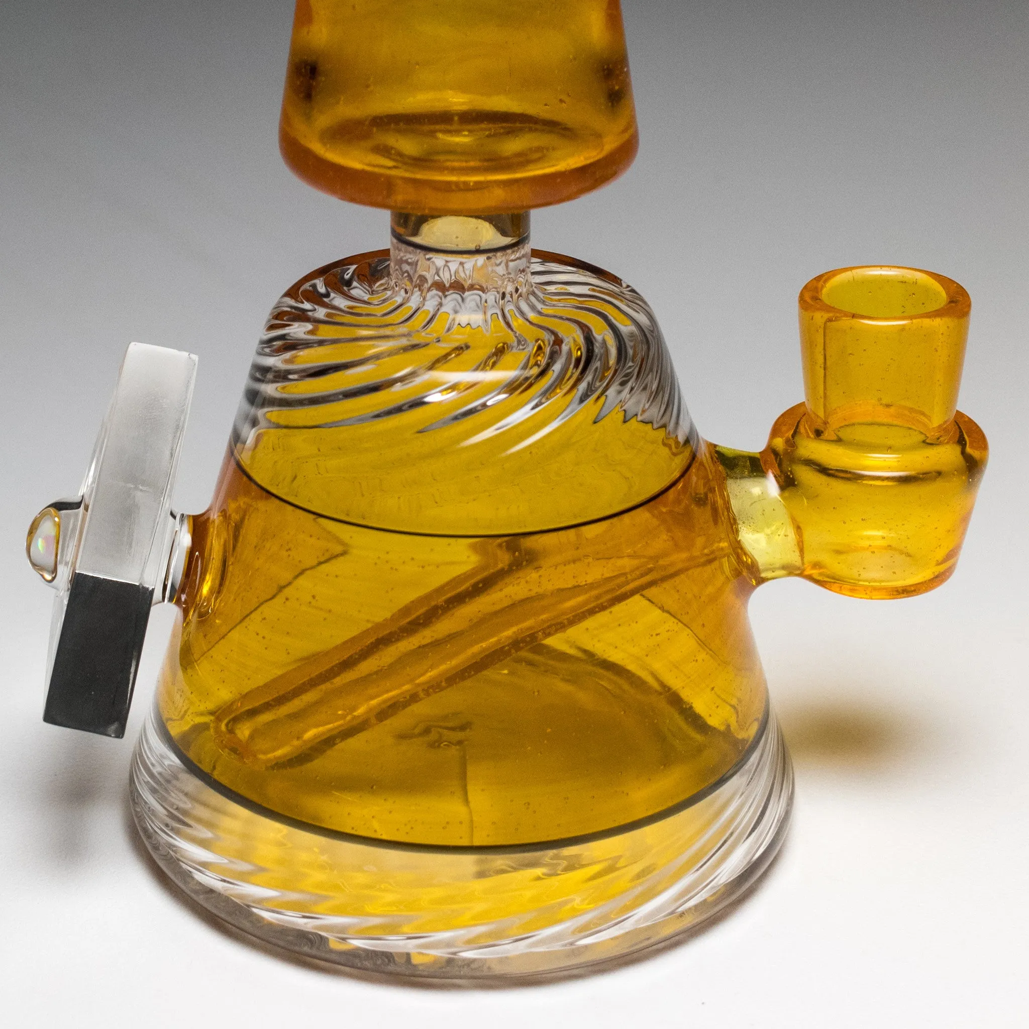 Andy Roth - Vintage Executive Tube - Tangelo & Clear