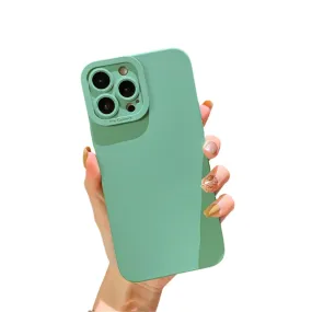 Anymob iPhone Green Soft Silicone Phone Case Angel Eye Design Camera Protection Cover