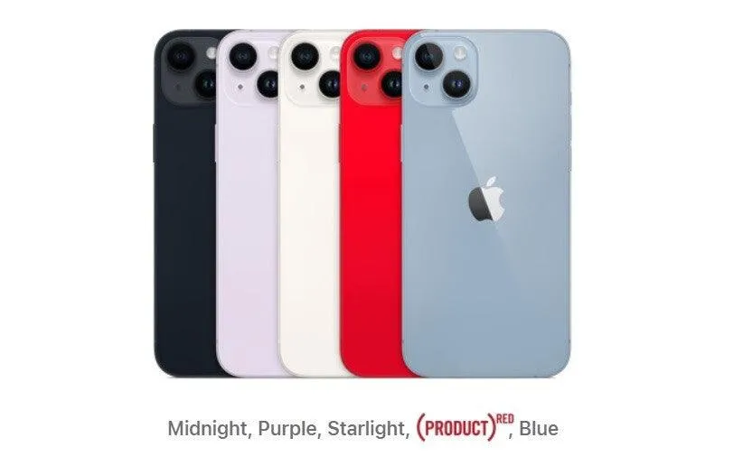Apple iPhone 14/ 14 Plus 128GB/256GB/512GB