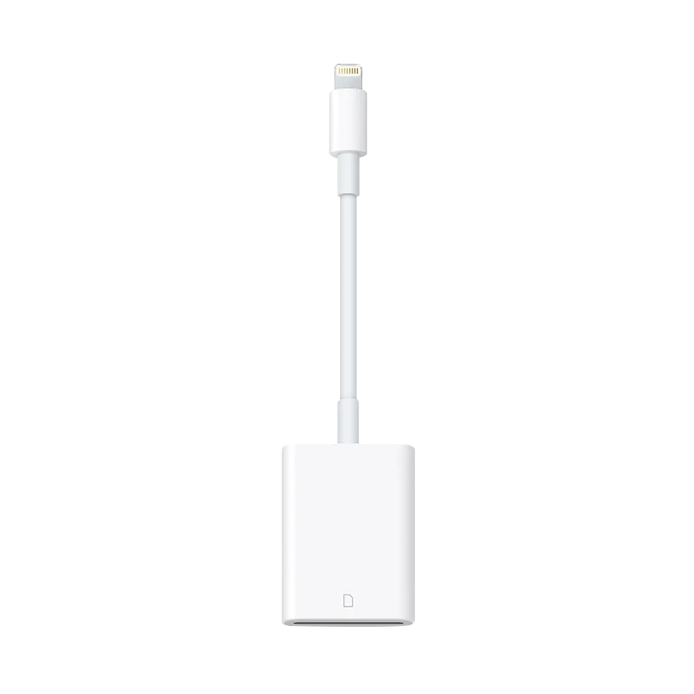 Apple Lightning to SD Card Camera Reader