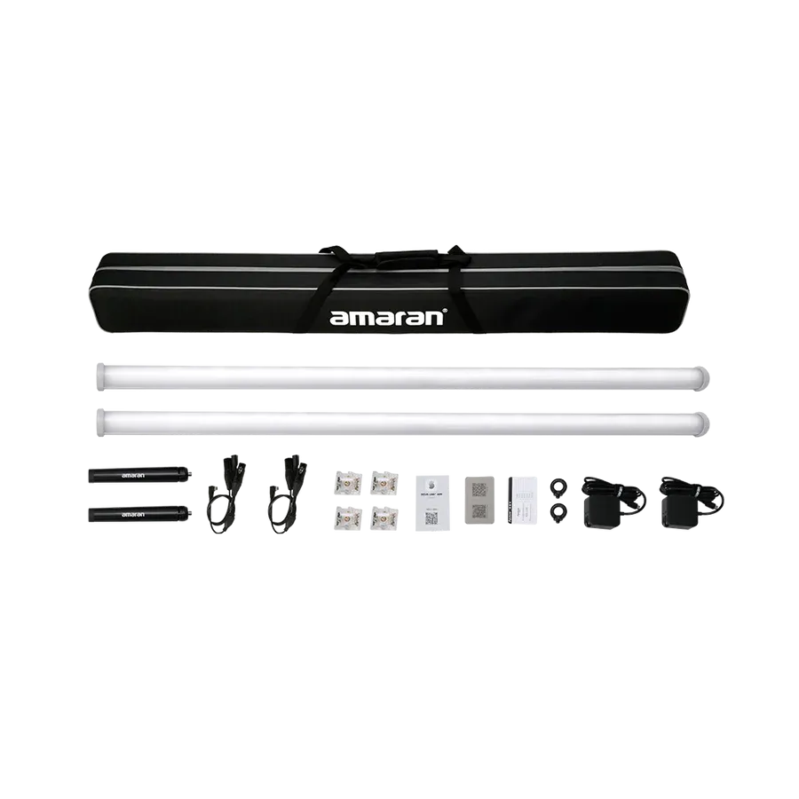 Aputure Amaran PT4C RGBWW LED Pixel Tube Light (4') - (2-Light Production Kit)