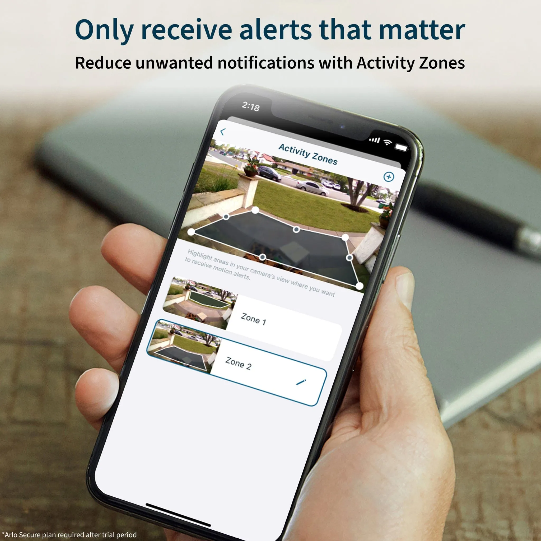 Arlo Ultra 2 XL Wireless 3-Pack Spotlight 4K Cameras with 3 Security Mounts and 1 Smart Base Station - Certified Refurbished