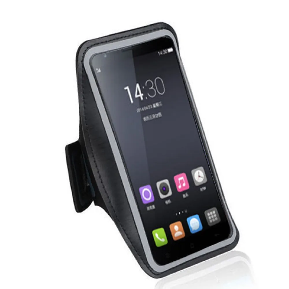 Armband Professional Cover Neoprene Waterproof Wraparound Sport with Buckle for BLU STUDIO MINI (2020) - Black