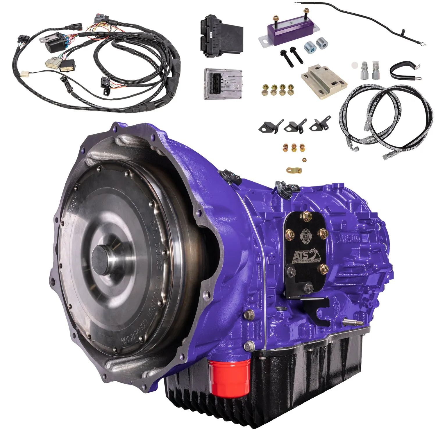 ATS Allison Conversion Complete Kit 2WD Transmission 47RH 47RE 48RE 1998.5-2007 5.9L Cummins