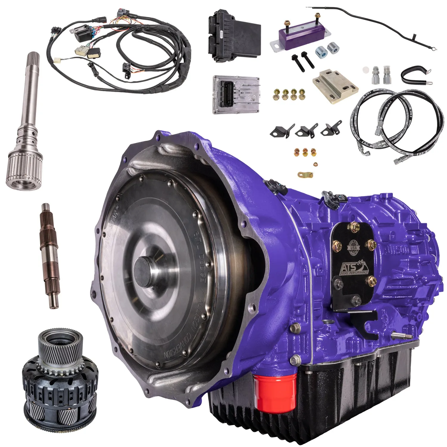 ATS Allison Conversion Complete Kit 2WD Transmission 47RH 47RE 48RE 1998.5-2007 5.9L Cummins