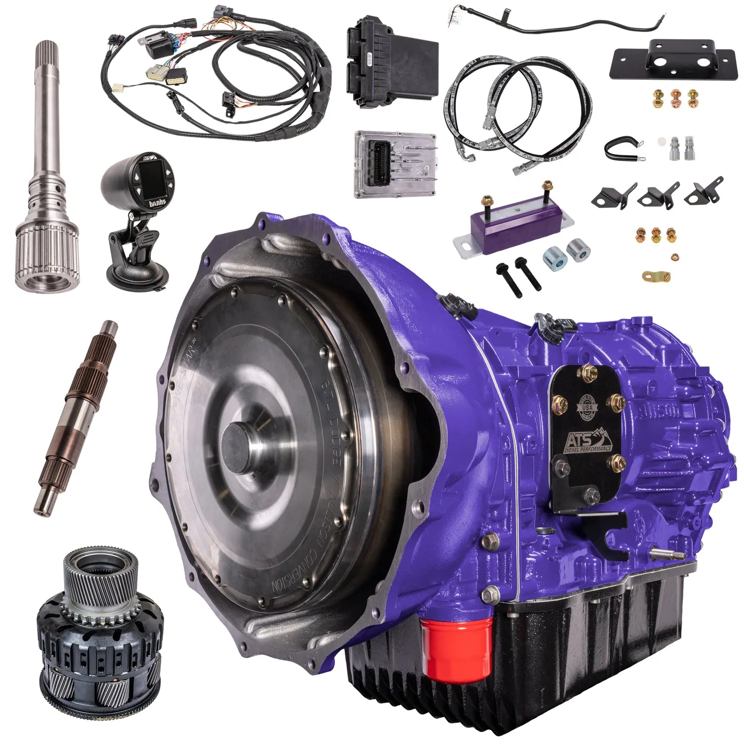 ATS Allison Conversion Complete Kit 2WD Transmission 47RH 47RE 48RE 1998.5-2007 5.9L Cummins