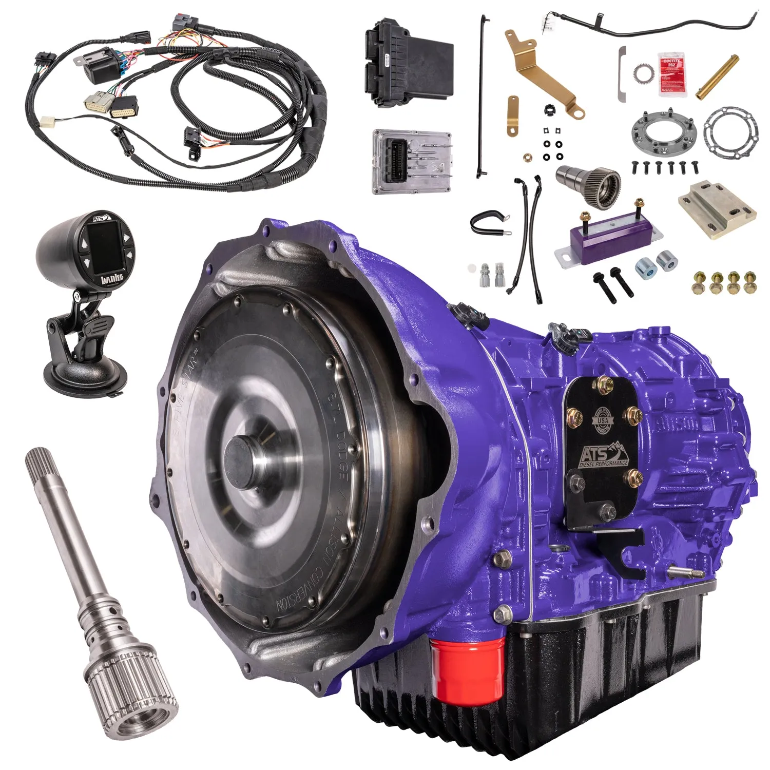 ATS Allison Conversion Complete Kit 2WD Transmission 47RH 47RE 48RE 1998.5-2007 5.9L Cummins