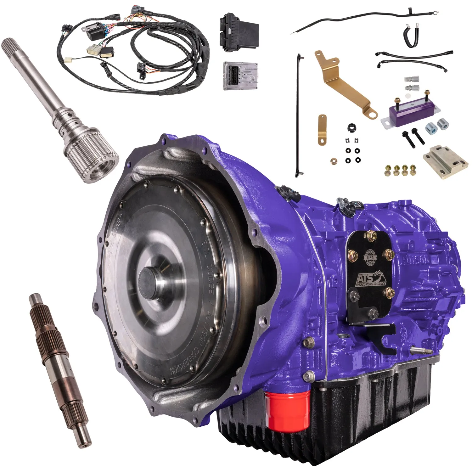 ATS Allison Conversion Complete Kit 2WD Transmission 47RH 47RE 48RE 1998.5-2007 5.9L Cummins