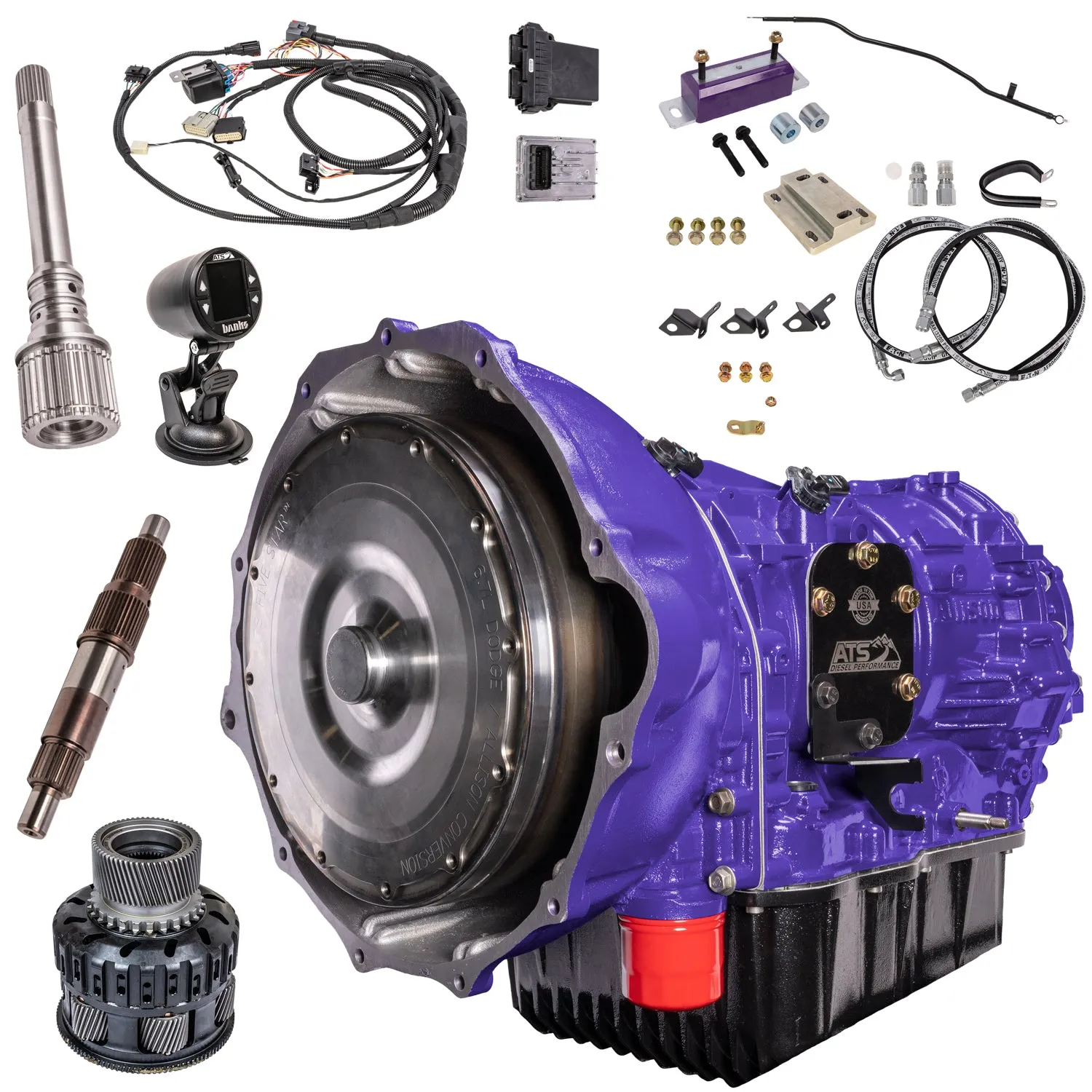 ATS Allison Conversion Complete Kit 2WD Transmission 47RH 47RE 48RE 1998.5-2007 5.9L Cummins