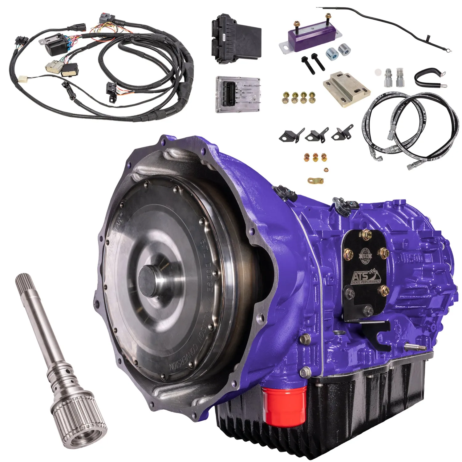 ATS Allison Conversion Complete Kit 2WD Transmission 47RH 47RE 48RE 1998.5-2007 5.9L Cummins