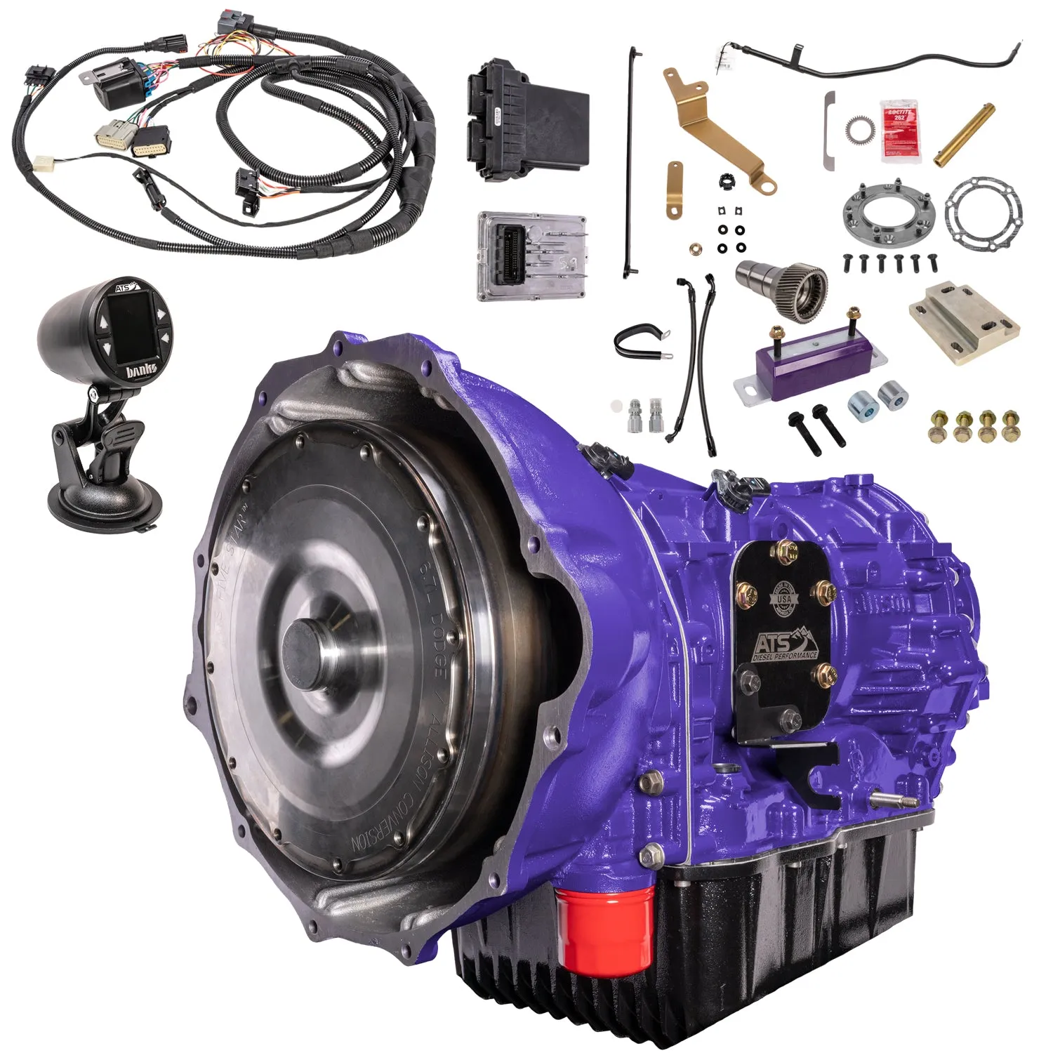 ATS Allison Conversion Complete Kit 2WD Transmission 47RH 47RE 48RE 1998.5-2007 5.9L Cummins
