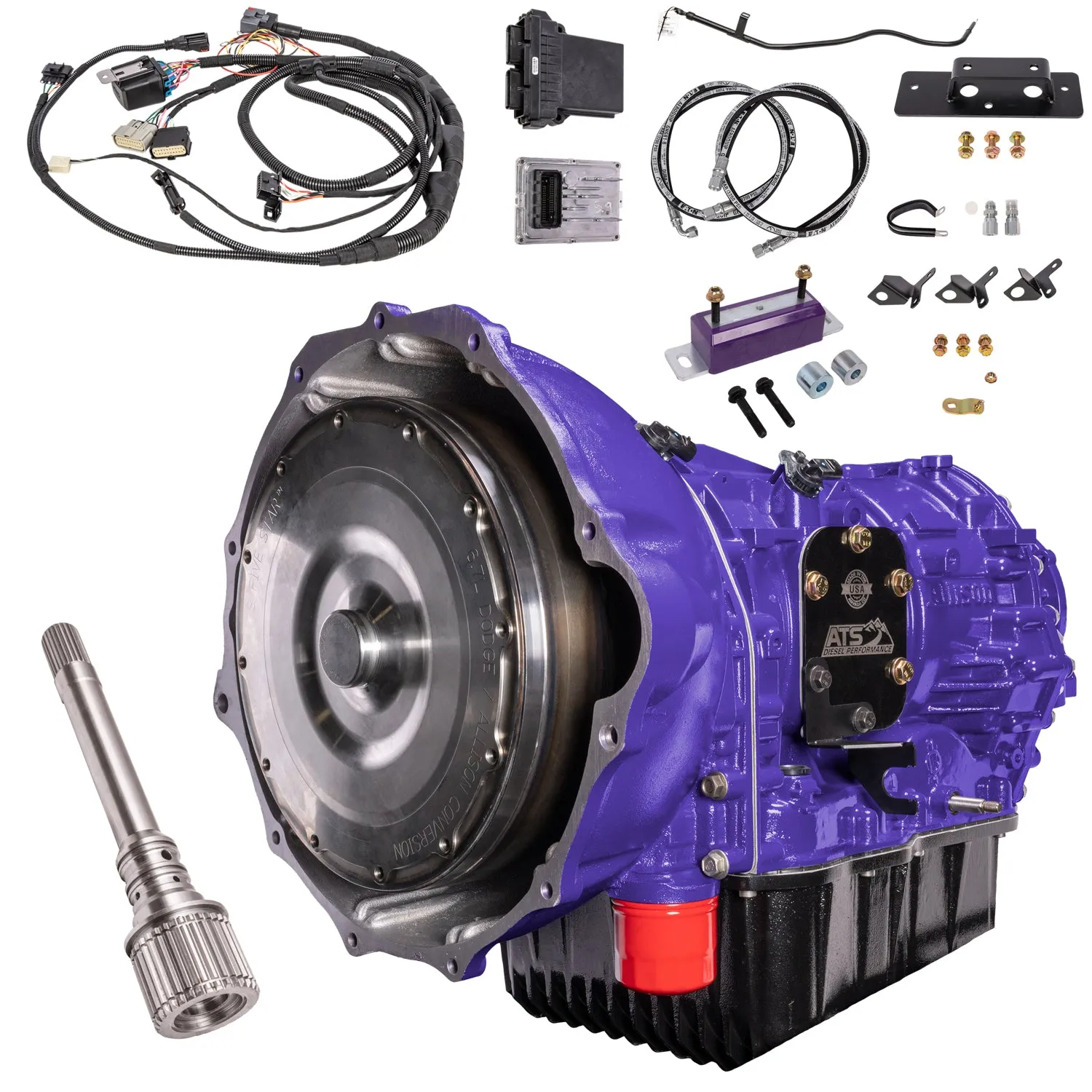 ATS Allison Conversion Complete Kit 2WD Transmission 47RH 47RE 48RE 1998.5-2007 5.9L Cummins