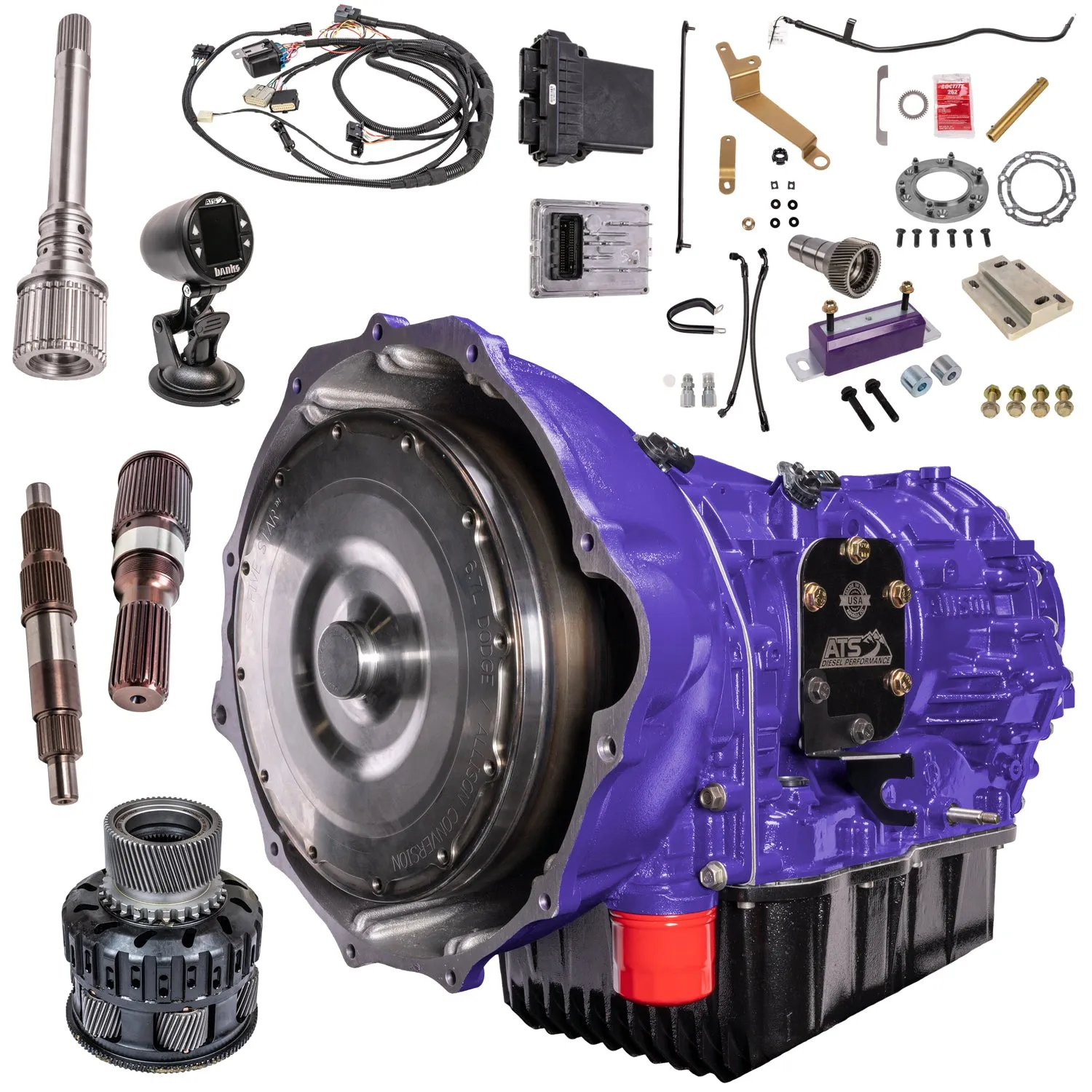 ATS Allison Conversion Complete Kit 2WD Transmission 47RH 47RE 48RE 1998.5-2007 5.9L Cummins