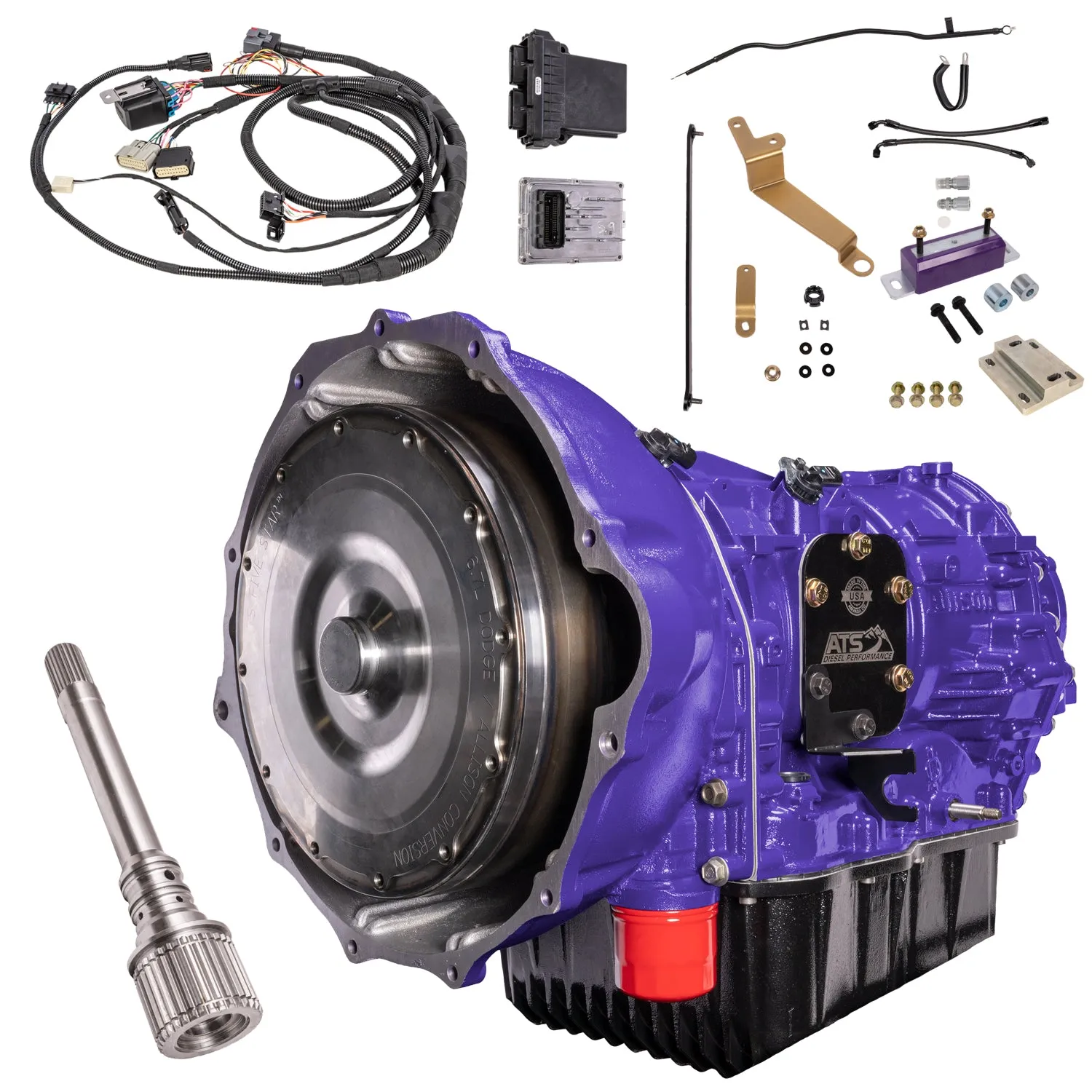 ATS Allison Conversion Complete Kit 2WD Transmission 47RH 47RE 48RE 1998.5-2007 5.9L Cummins