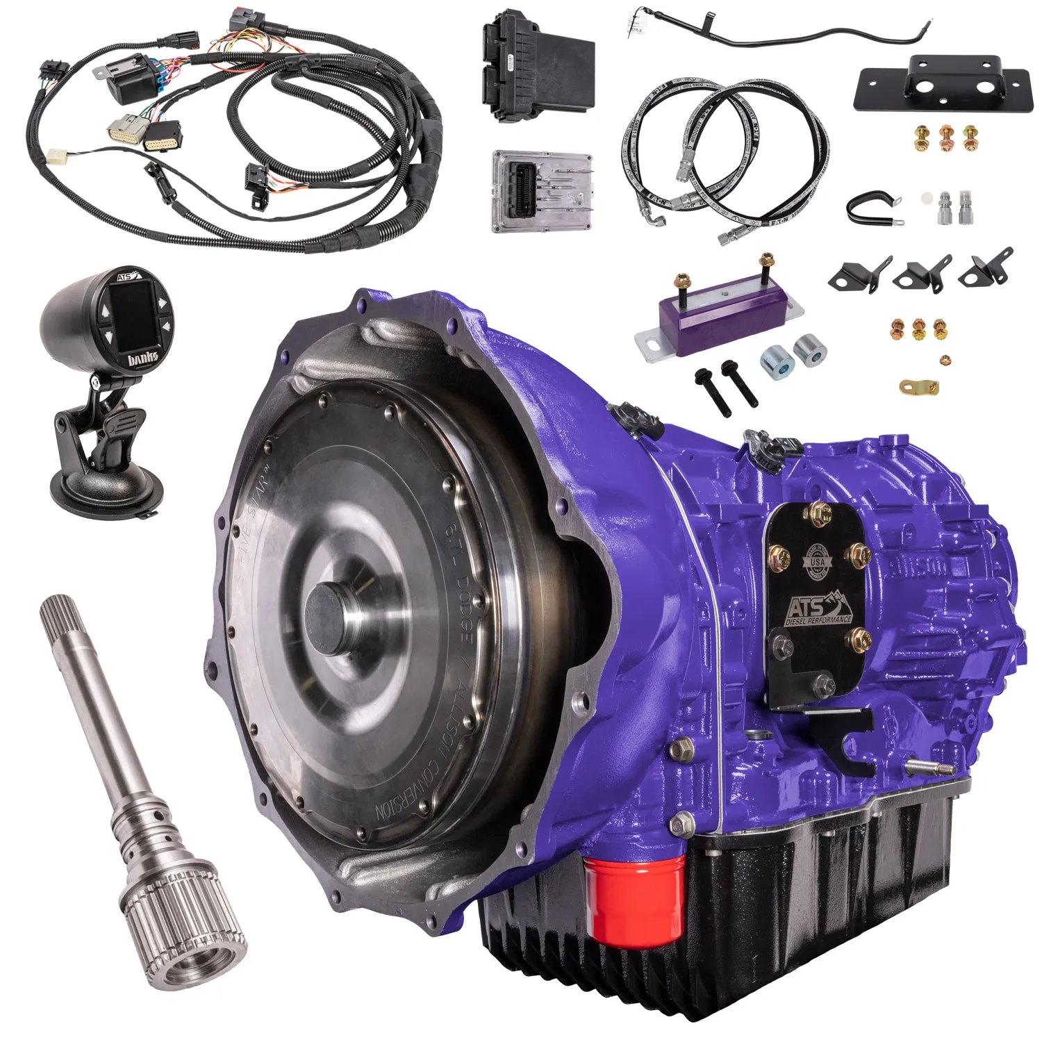 ATS Allison Conversion Complete Kit 2WD Transmission 47RH 47RE 48RE 1998.5-2007 5.9L Cummins
