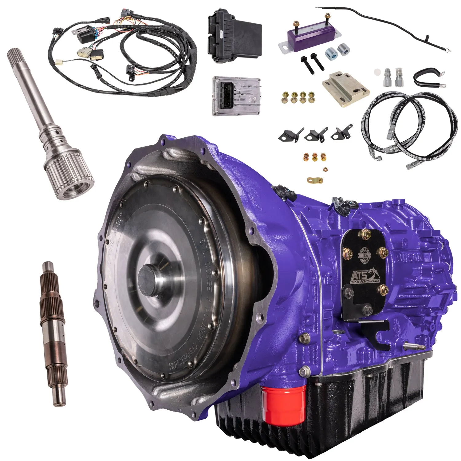 ATS Allison Conversion Complete Kit 2WD Transmission 47RH 47RE 48RE 1998.5-2007 5.9L Cummins