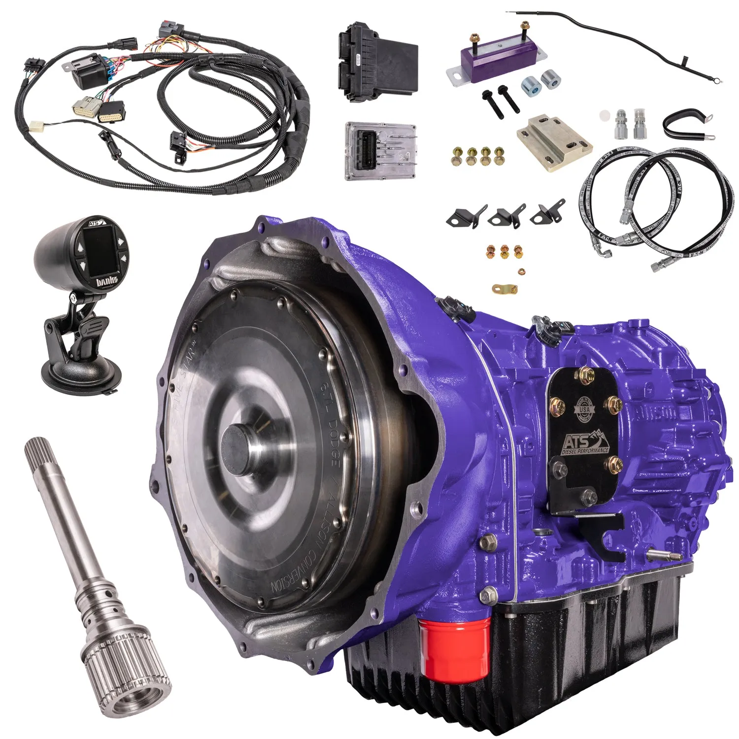 ATS Allison Conversion Complete Kit 2WD Transmission 47RH 47RE 48RE 1998.5-2007 5.9L Cummins