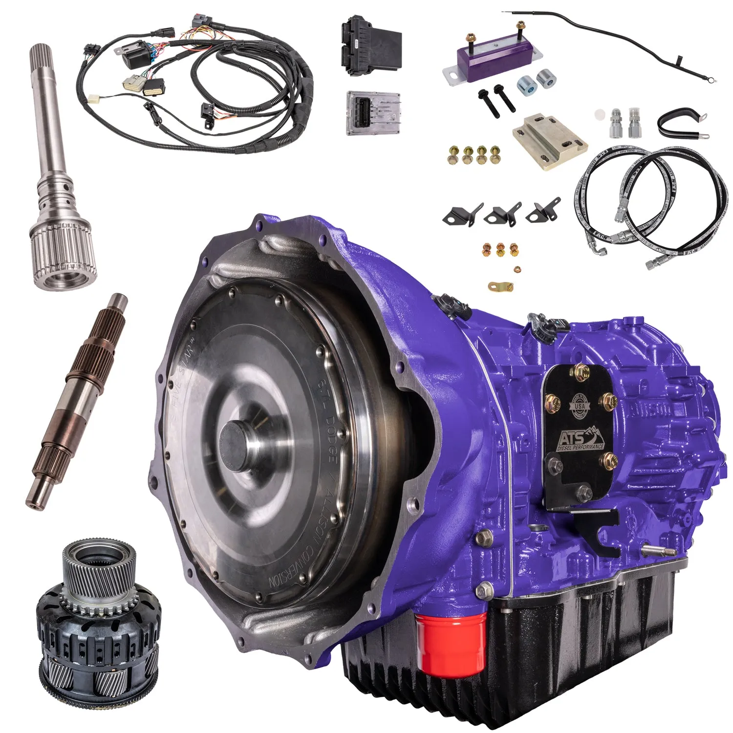 ATS Allison Conversion Complete Kit 2WD Transmission 47RH 47RE 48RE 1998.5-2007 5.9L Cummins