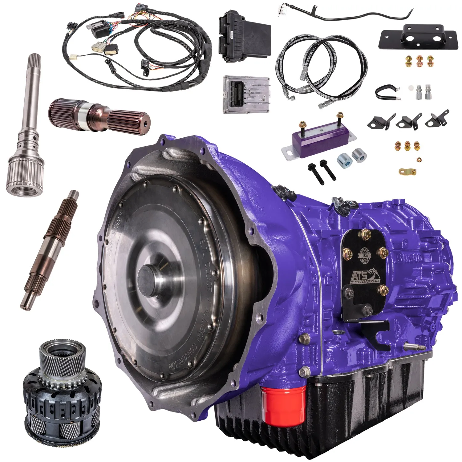 ATS Allison Conversion Complete Kit 2WD Transmission 47RH 47RE 48RE 1998.5-2007 5.9L Cummins