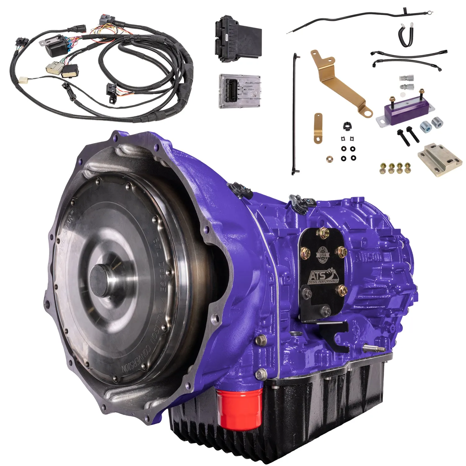 ATS Allison Conversion Complete Kit 2WD Transmission 47RH 47RE 48RE 1998.5-2007 5.9L Cummins