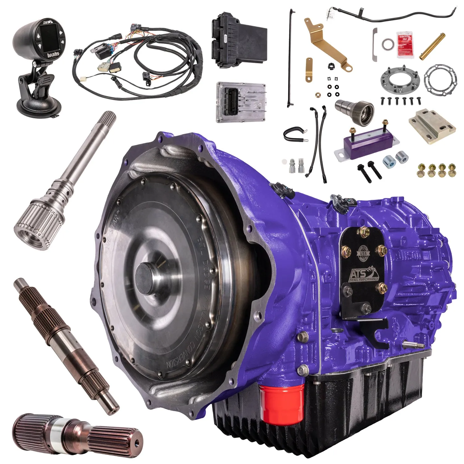 ATS Allison Conversion Complete Kit 2WD Transmission 47RH 47RE 48RE 1998.5-2007 5.9L Cummins