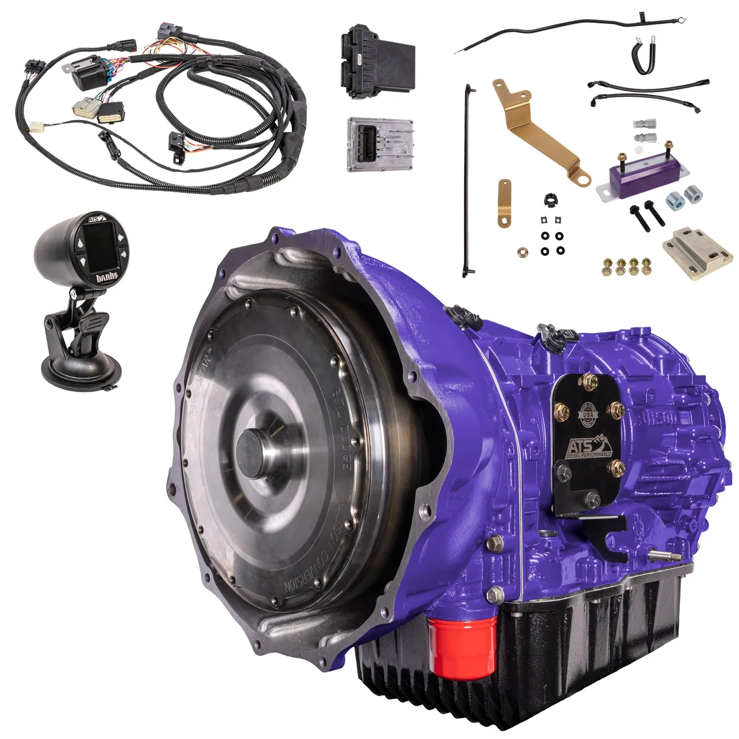 ATS Allison Conversion Complete Kit 2WD Transmission 47RH 47RE 48RE 1998.5-2007 5.9L Cummins