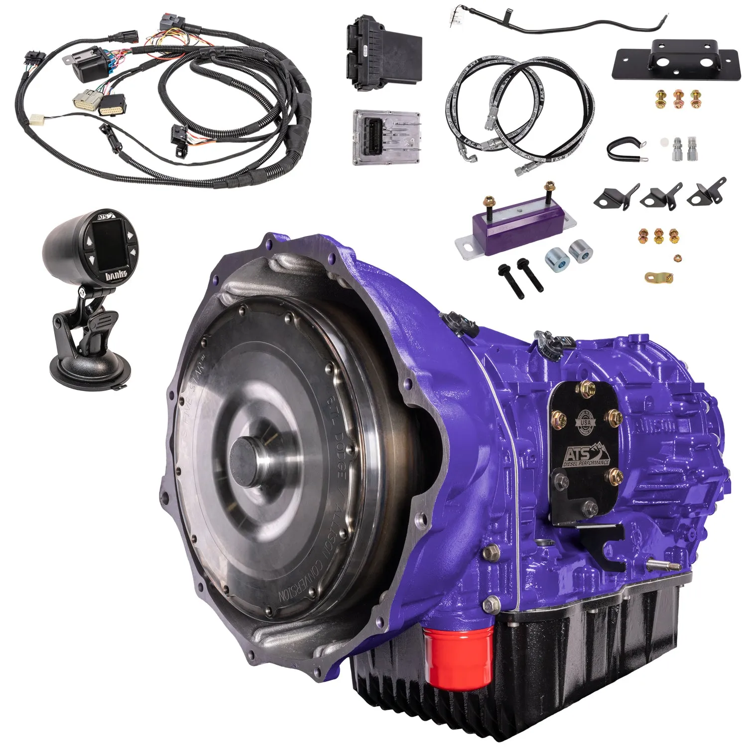 ATS Allison Conversion Complete Kit 2WD Transmission 47RH 47RE 48RE 1998.5-2007 5.9L Cummins