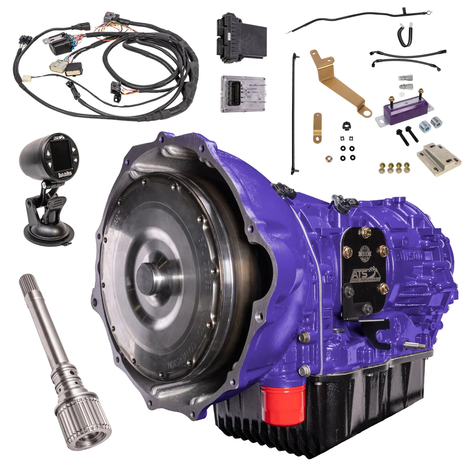 ATS Allison Conversion Complete Kit 2WD Transmission 47RH 47RE 48RE 1998.5-2007 5.9L Cummins