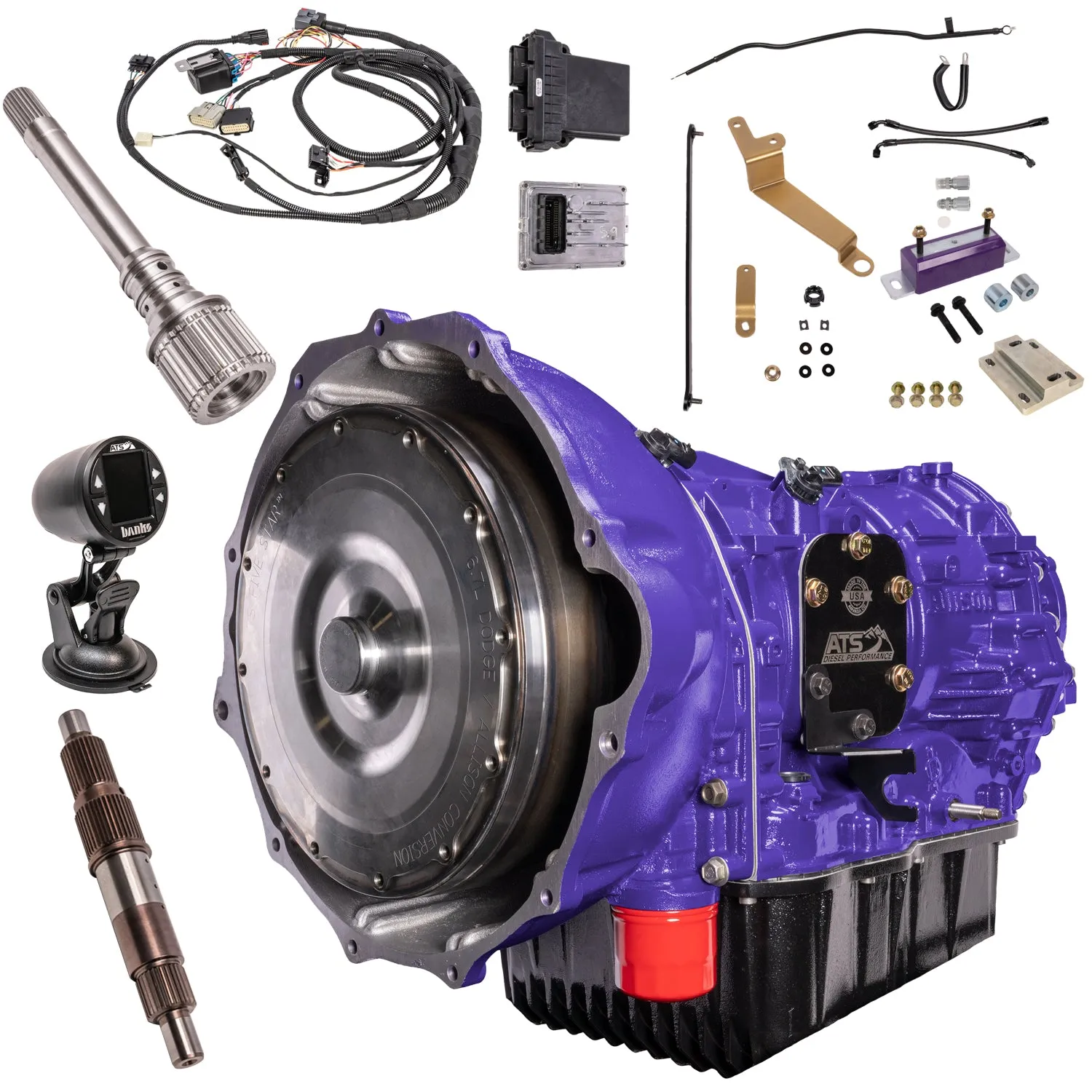ATS Allison Conversion Complete Kit 2WD Transmission 47RH 47RE 48RE 1998.5-2007 5.9L Cummins