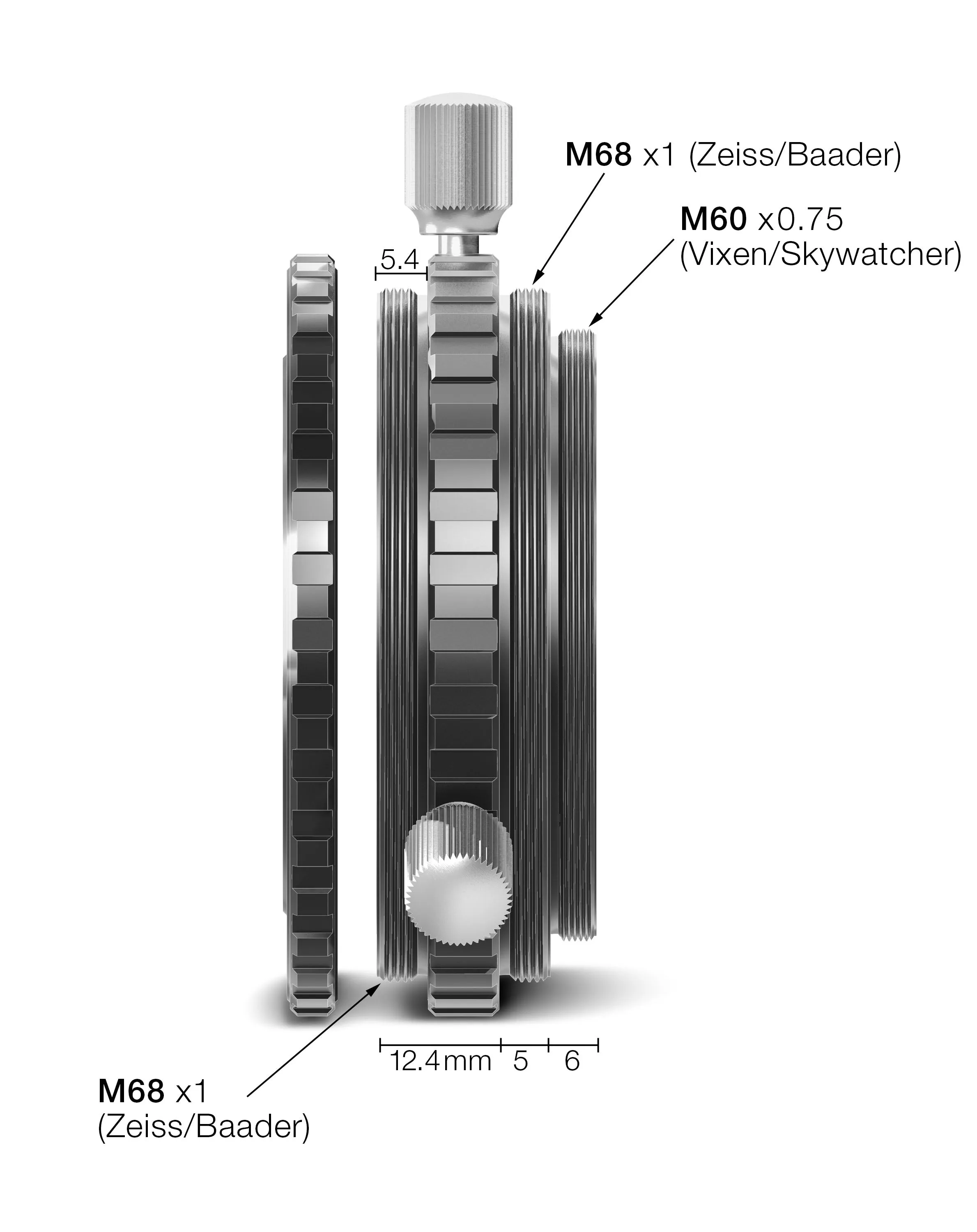 Baader Ultrashort 2" Eyepiece Clamp