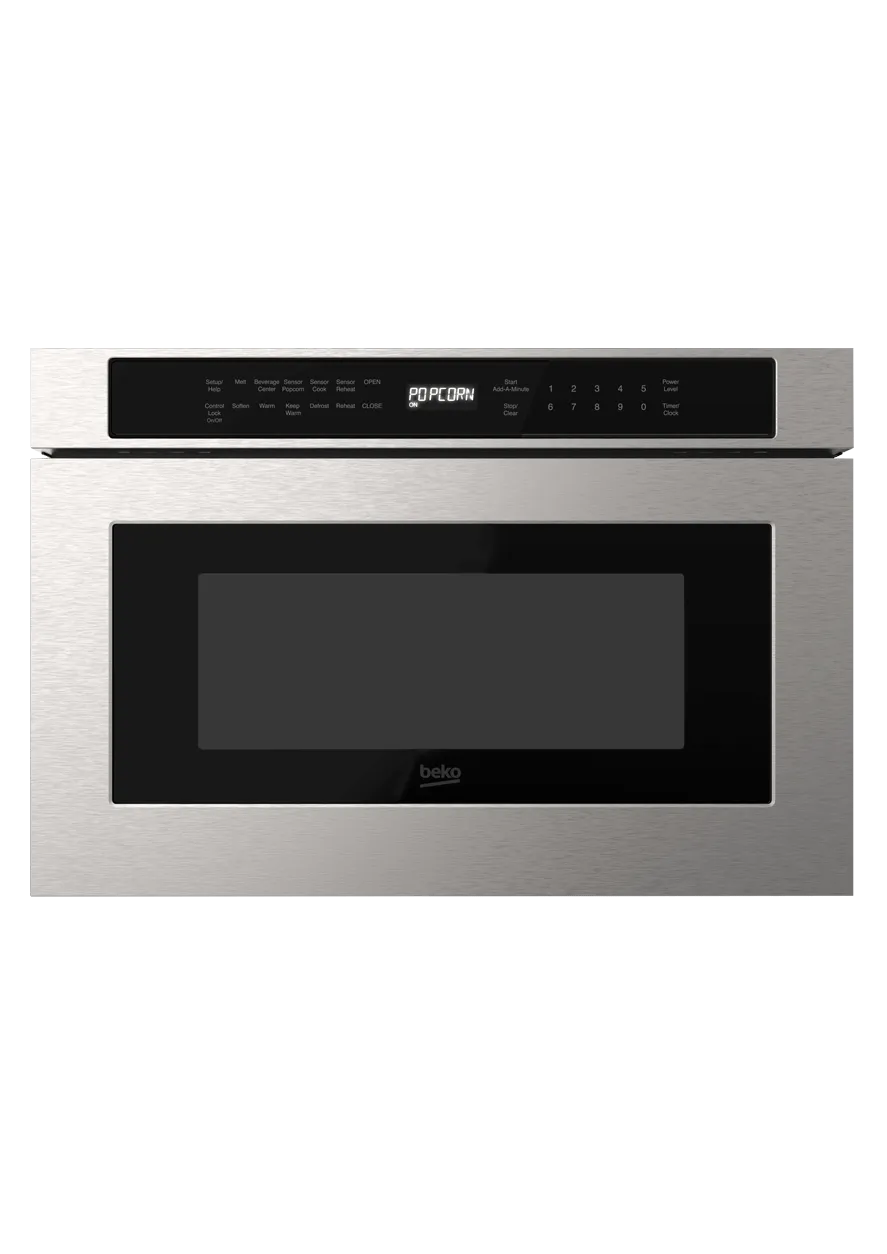 Beko MWDR24100SS Built-in Microwave (950 W, 34 L)