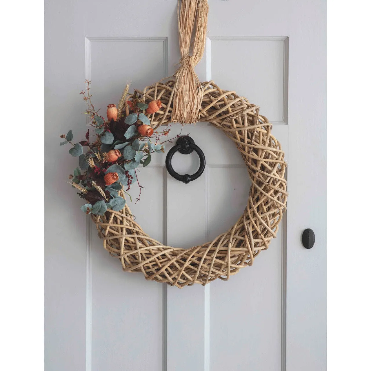 Bembridge Door Wreath | 50cm | Natural