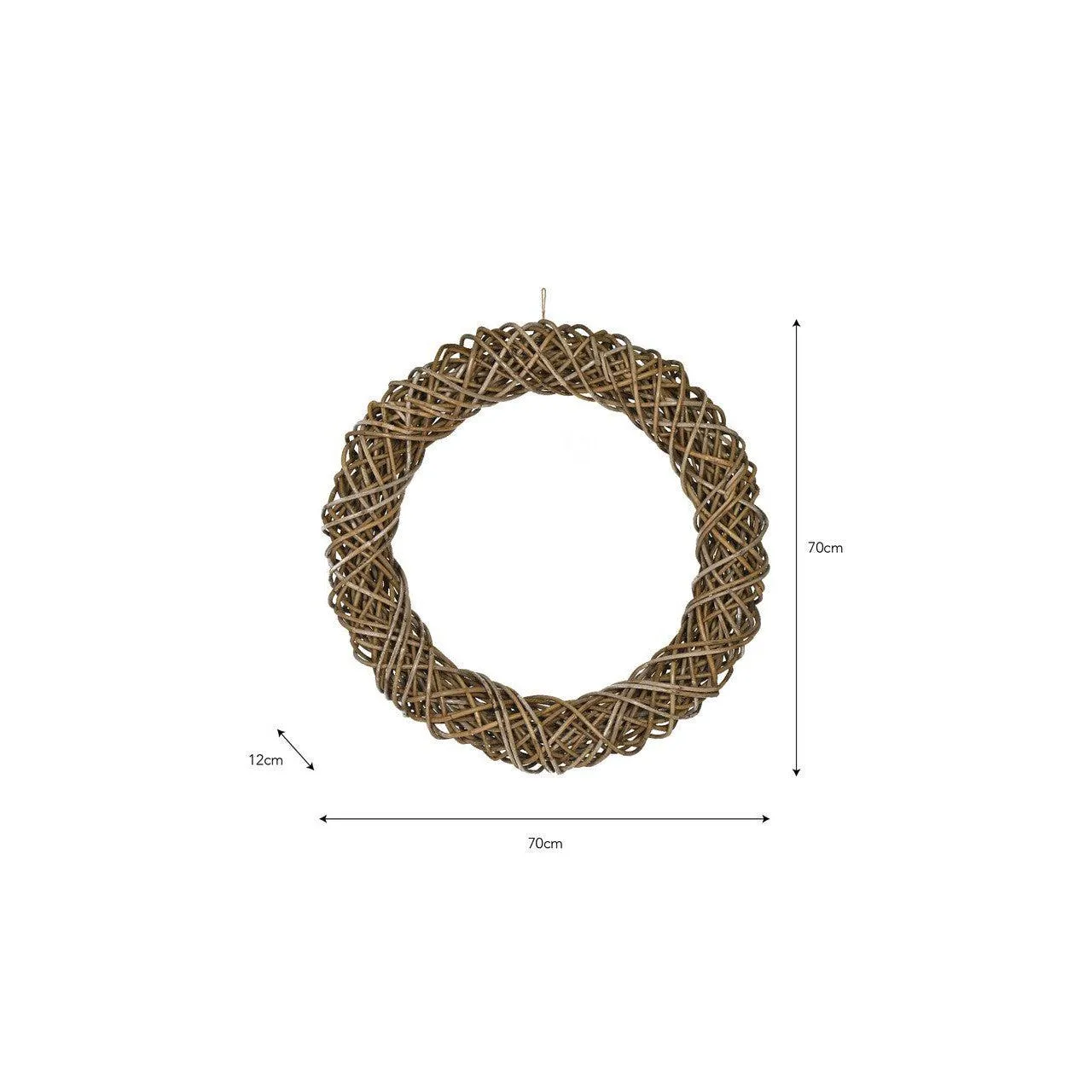 Bembridge Door Wreath | 70cm | Natural