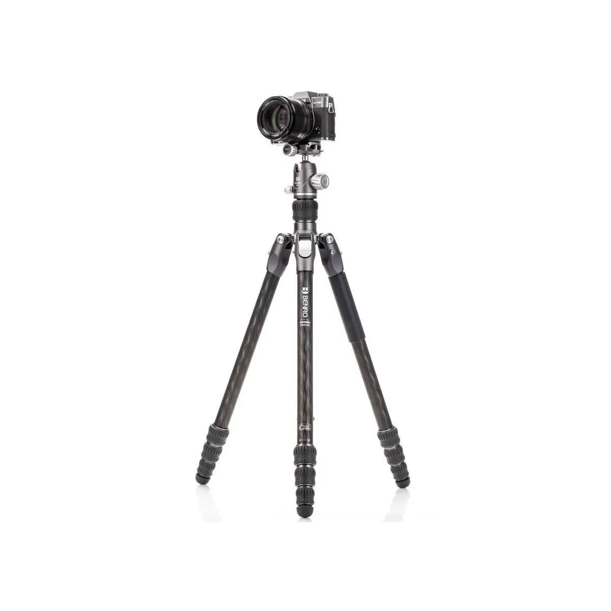 Benro FRHN14CVX20 Rhino Carbon Fiber One Series Travel Tripod with VX20 Head