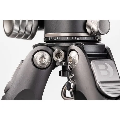Benro Tortoise Columnless Carbon Fiber Two Series Tripod with GX30 Ballhead, 4 Leg Sections, Twist Leg Locks, Padded Carrying Case (TTOR24CGX30)