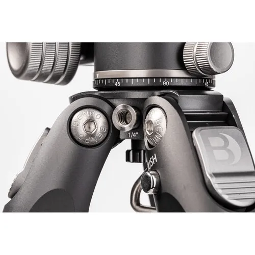 Benro Tortoise Columnless Carbon Fiber Two Series Tripod with GX30 Ballhead, 4 Leg Sections, Twist Leg Locks, Padded Carrying Case (TTOR24CGX30)